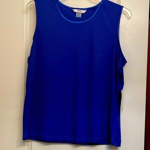 NWT Women’s bright blue tank top by a ALIA
